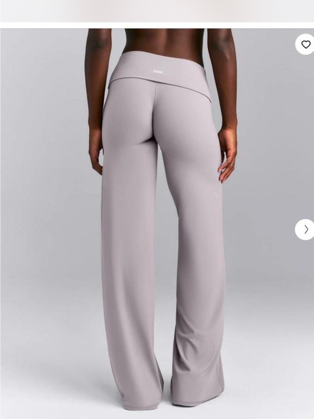 ONER ACTIVE SOFTMOTION™ FOLD OVER MID RISE STRAIGHT LEG PANTS